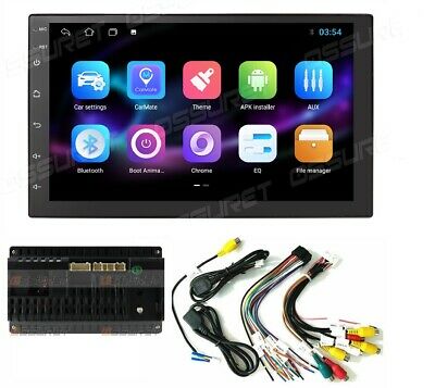 7" Android 9.1 Double 2din Car Stereo Radio Gps Wifi Obd2 Mirror Link Player