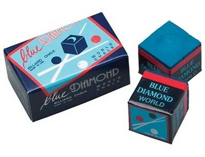 4 Pieces Of Brand New Blue Diamond Premium Longoni Pool Cue & Billiard Chalk