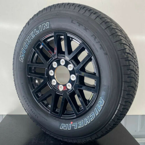4 New Takeoff Ford F250 F350 Super Duty 20” Black Factory Oem Wheels Rims Tires